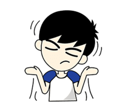 Nichkumpla The Little boy sticker #3314491