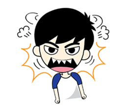 Nichkumpla The Little boy sticker #3314492