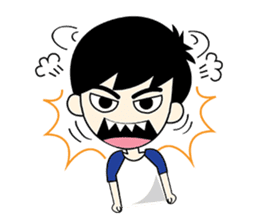 Nichkumpla The Little boy sticker #3314492