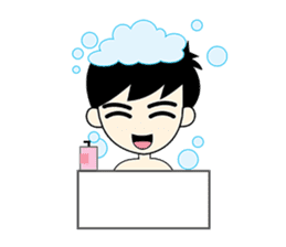 Nichkumpla The Little boy sticker #3314493