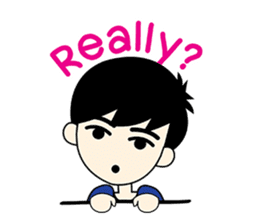 Nichkumpla The Little boy sticker #3314494