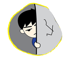 Nichkumpla The Little boy sticker #3314496