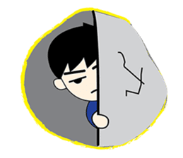 Nichkumpla The Little boy sticker #3314496