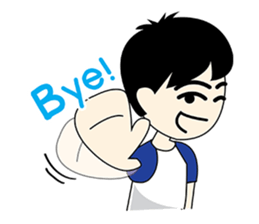 Nichkumpla The Little boy sticker #3314497