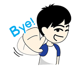 Nichkumpla The Little boy sticker #3314497