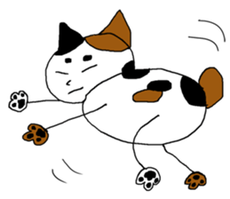 Hutch the CalicoCat sticker #3314541