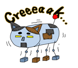 Hutch the CalicoCat sticker #3314550