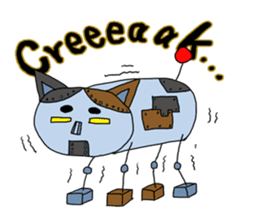 Hutch the CalicoCat sticker #3314550