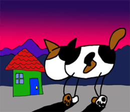 Hutch the CalicoCat sticker #3314552