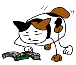Hutch the CalicoCat sticker #3314562