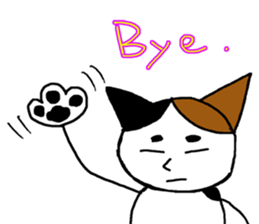 Hutch the CalicoCat sticker #3314572