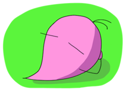 Fussy of ghost sticker #3314785