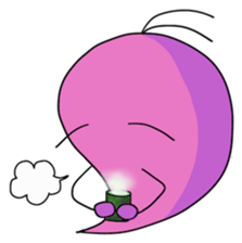 Fussy of ghost sticker #3314790