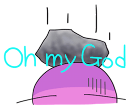 Fussy of ghost sticker #3314811