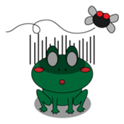 Mr.Ribbiton & Buzzle sticker #3314917