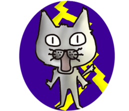 An "Alley Cat" with Emoji(vol.1) sticker #3315159
