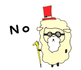 Sheep teacher sticker #3315376