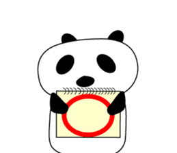 the Panda's life in Chinese(simplified) sticker #3315630