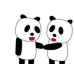 the Panda's life in Chinese(simplified) sticker #3315648