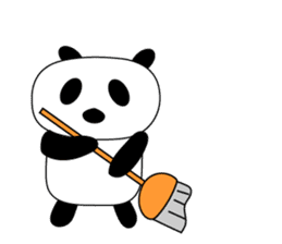 the Panda's life in Chinese(simplified) sticker #3315654