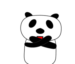 the Panda's life in Chinese(simplified) sticker #3315656