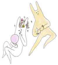 The rabbits -beautician edition- sticker #3315996