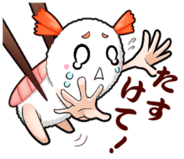 Daily life of SUSHI MAN sticker #3316028