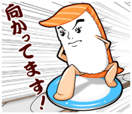 Daily life of SUSHI MAN sticker #3316036