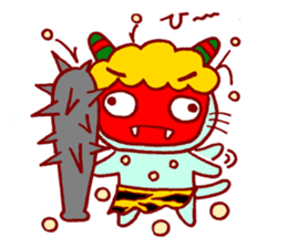 Four Colorful Cats Part3 sticker #3316067