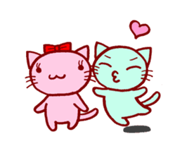 Four Colorful Cats Part3 sticker #3316092