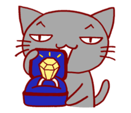 Four Colorful Cats Part3 sticker #3316093