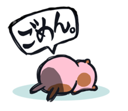 Every day is busy Marble rabbit sticker #3316190