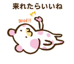 Polka-dot bear sticker #3316602