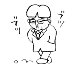 SAITOU san sticker #3316985