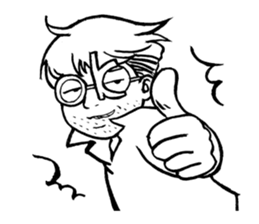 SAITOU san sticker #3316994