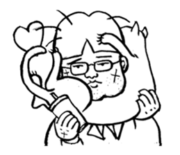 SAITOU san sticker #3317001