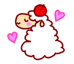 Fluffy Mei-chan sticker #3317689
