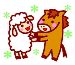 Fluffy Mei-chan sticker #3317692