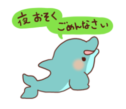 killer whales&Dolphin&Talk sticker #3317876