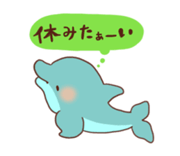 killer whales&Dolphin&Talk sticker #3317884