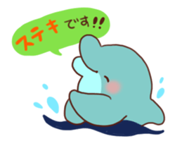 killer whales&Dolphin&Talk sticker #3317888