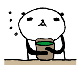 Every day of a panda18 sticker #3318563