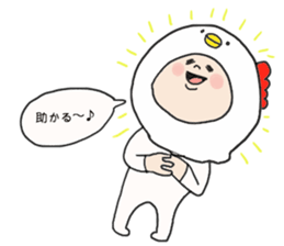 Mr Chicken sticker #3319100