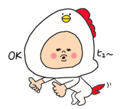 Mr Chicken sticker #3319103