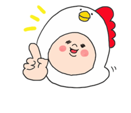 Mr Chicken sticker #3319107