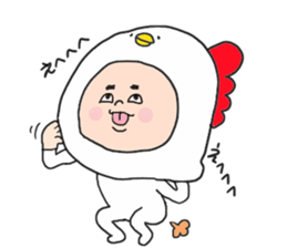 Mr Chicken sticker #3319125