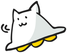 Neko UFO sticker #3319139