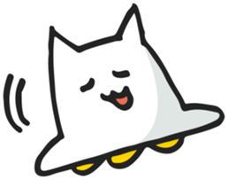 Neko UFO sticker #3319140