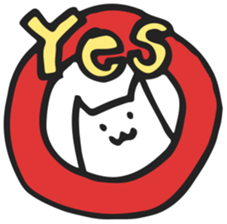 Neko UFO sticker #3319147