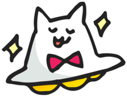 Neko UFO sticker #3319152